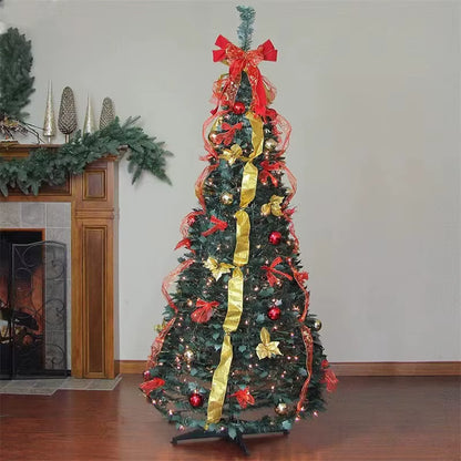 Foldable Christmas Tree Pre-Decorated