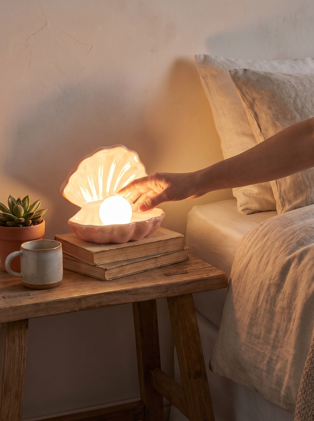 Shell Pearl LED Night Light 1